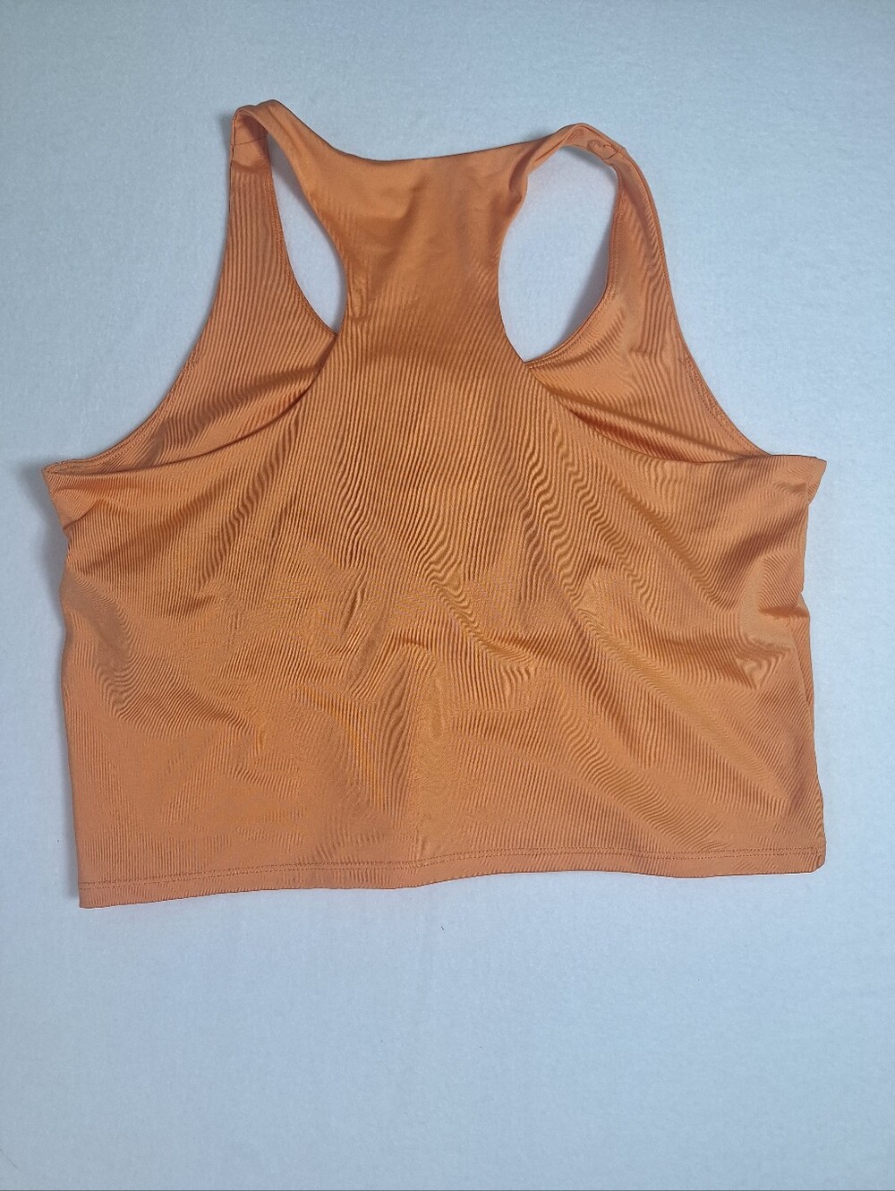 Pro Player Performance Racerback Orange  Cropped Tank - Picture 5 of 6